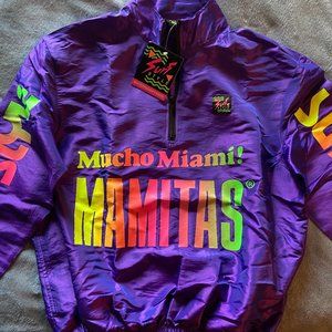 Mucho Miami! Mamitas - Surf Style Windbreaker pullover
